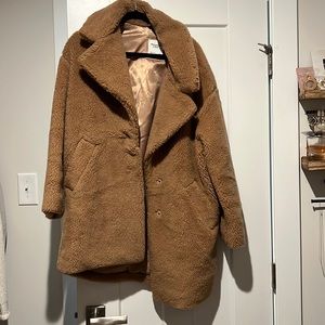 Abercrombie teddy Coat